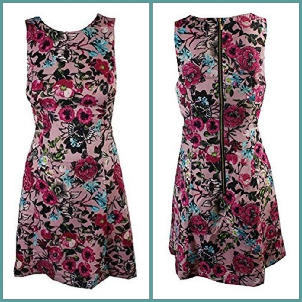 🌸 kensie Wild Garden Side Cut Out Dress (Medium) - Picture 4 of 4